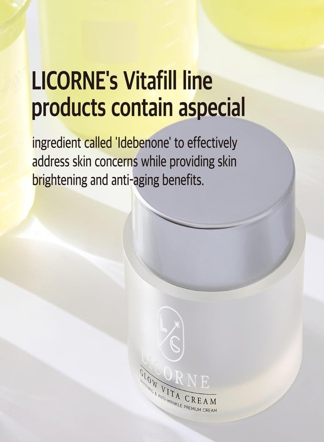 LICORNE Glow Vita Cream, Melting Vitamin C Face Moisturizer for Dark Spots & Radiance, Whipped Anti-Aging Night Cream with Hyaluronic Acid & Shea Butter, Non-Greasy Glass Skin Finish, 1.76 oz - Image 2